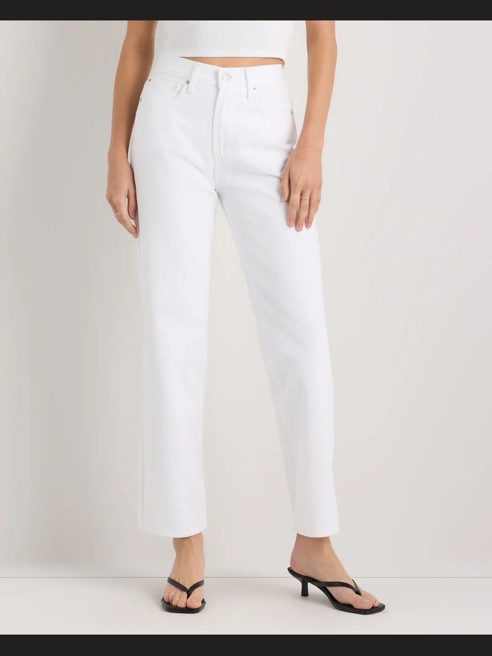 Quince Bella Rigid Straight Jeans Sz 26